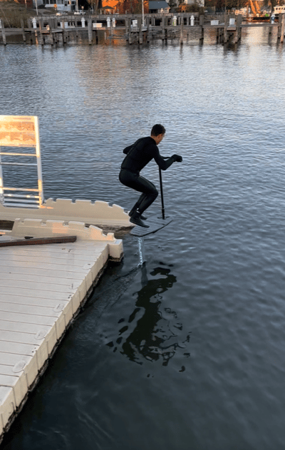 Experience at Holland Pump Foil Dock, Holland, MI