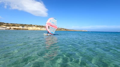 Experience at Mellieha Bay , Malta