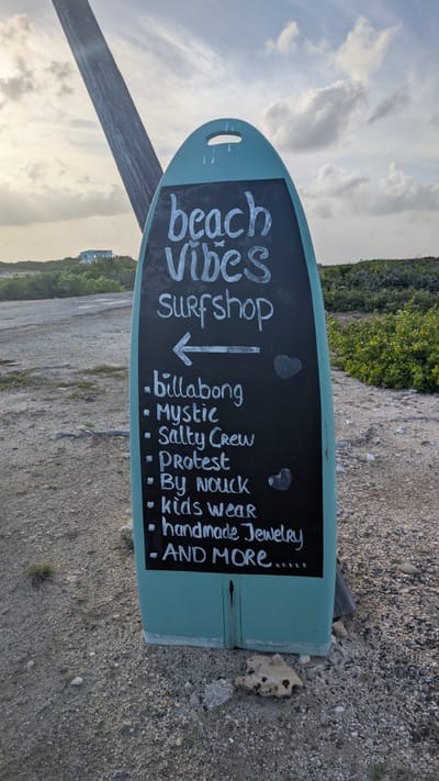 Experience at Lac Bay , Bonaire